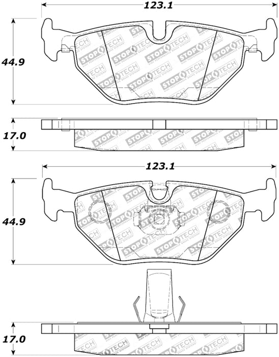 StopTech Street Touring Brake Pads