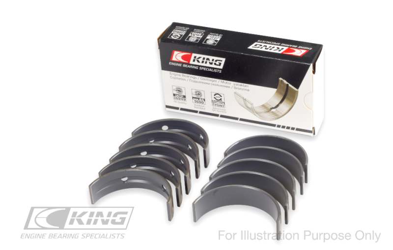 King Audi/VW CFFA/ CAYB/ CAYC (Size 0.25) Main Bearing Set