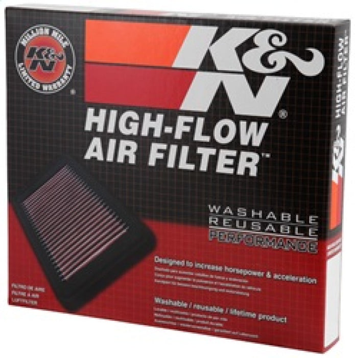 K&N Replacement Panel Air Filter Fiat 96-07 Palio/96-06 Siena/99-06 Strada/ 07-14 Renault Laguna III