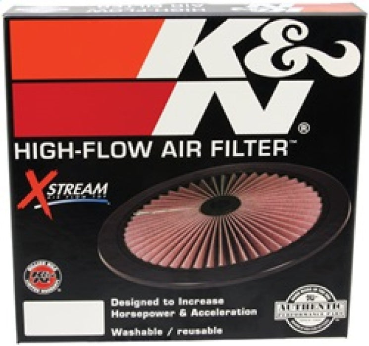 K&N X-Stream Top Round Lid 9 inch Outside Diameter