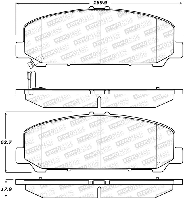 StopTech Street Brake Pads