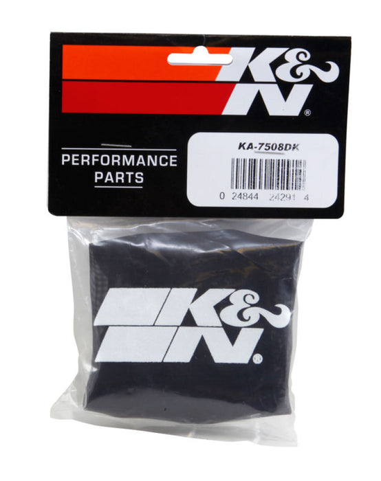 K&N Air Filter Wrap Drycharger KA-7508 Black