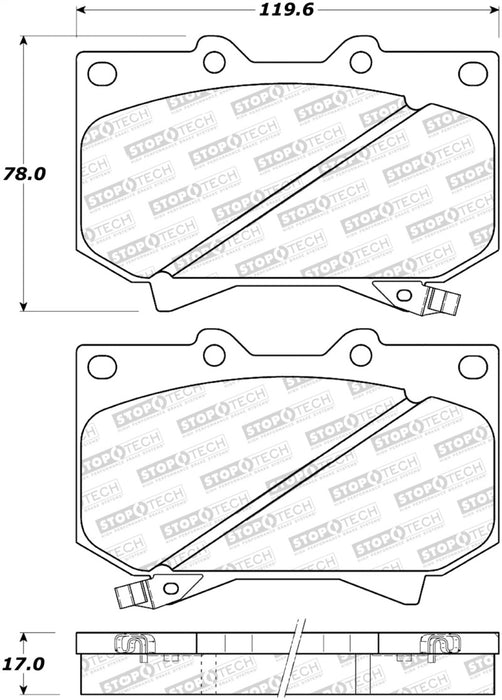 StopTech Street Brake Pads