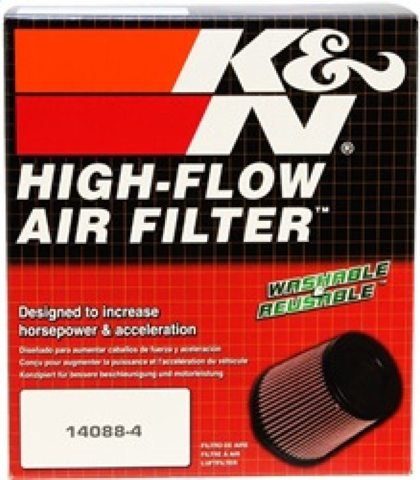 K&N Filter Universal Rubber Filter 2 1/2 inch Flange 6 inch Base 5 inch Top 5 1/2 inch Height