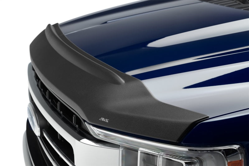 AVS 2021 Ford F-150 (Excl. Tremor/Raptor) Aeroskin II Textured Low Profile Hood Shield - Black