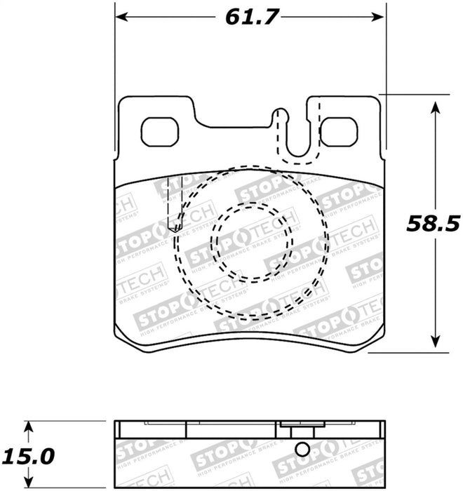 StopTech Street Brake Pads