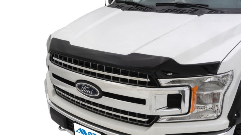 AVS 11-14 Ford Edge Aeroskin Low Profile Acrylic Hood Shield - Smoke