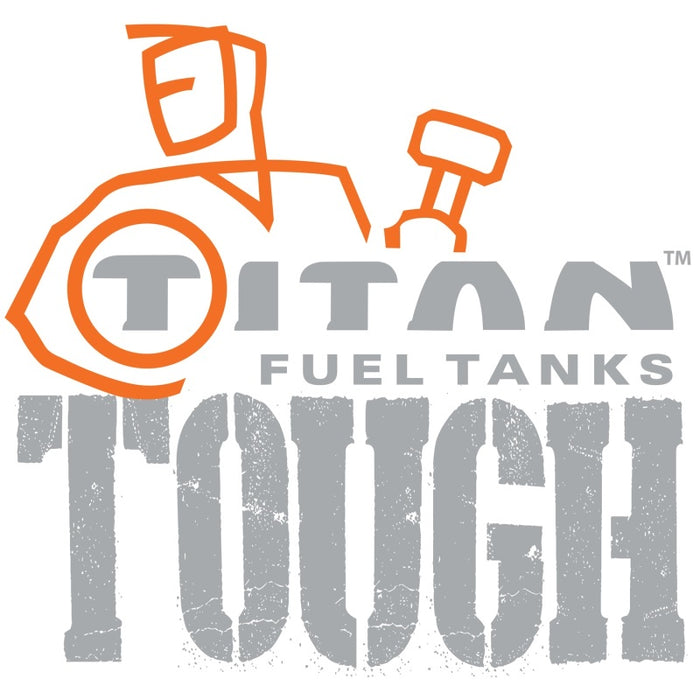 Titan Fuel Tanks 99-10 Ford F-350/F-450 Narrow Frame 40 Gallon After-Axle Utility Fuel Tank