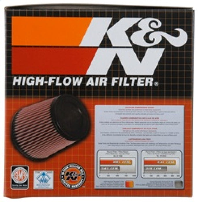 K&N Filter Universal Rubber Filter 3 Inch Flange 6 inch Base 4 inch Top 5 inch Height