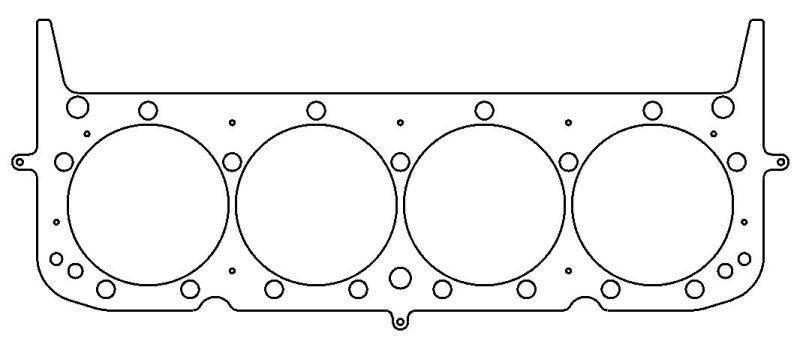 Cometic Chevy Small Block Brodix (All 12-23 Deg Head) 4.030in Bore .027 inch MLS Head Gasket