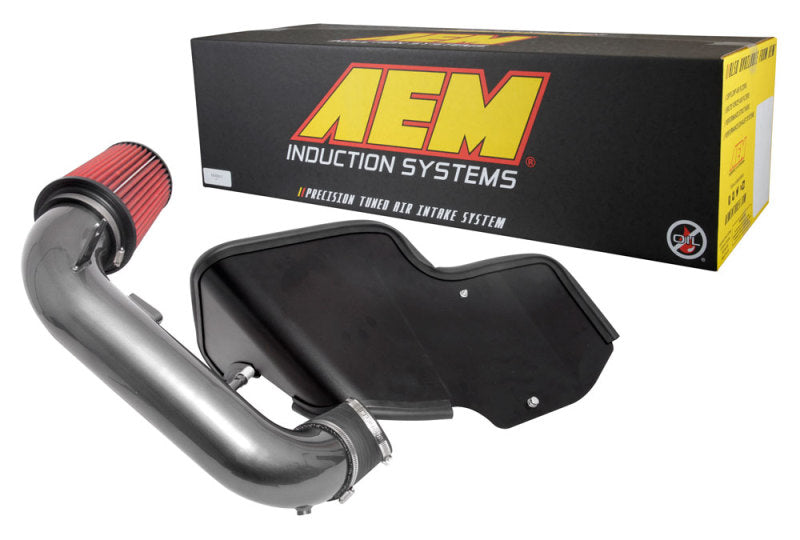 AEM 2018 Ford Mustang V8-5.0L F/I Gunmetal Gray Cold Air Intake