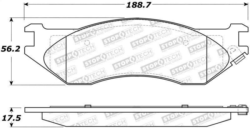 StopTech Street Brake Pads