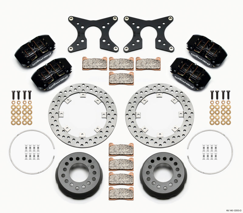 Wilwood Dynapro Lug Mount Dual Rear Dynamic Kit SA Drilled Big Ford 2.36in Offset