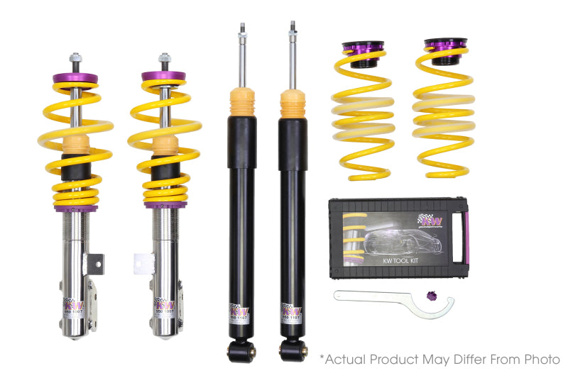 KW Coilover Kit V2 Honda Civic; Coupe Hatchback Sedanw/ rear lower fork mounts