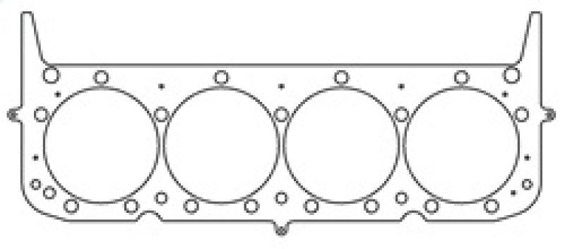 Cometic Chevy Small Block BRODIX BD2000 Heads 4.125in Bore .040in MLS Head Gasket