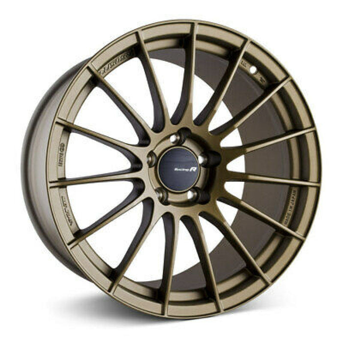 Enkei RS05-RR 18x10 32mm ET 5x112 66.5 Bore Titanium Gold Wheel