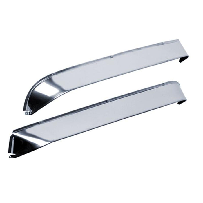 AVS 68-79 Volkswagen Transporter Ventshade Window Deflectors 2pc - Stainless