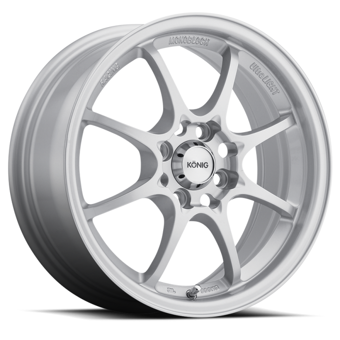 Konig Helium 15x6.5 4x100 ET40 Silver