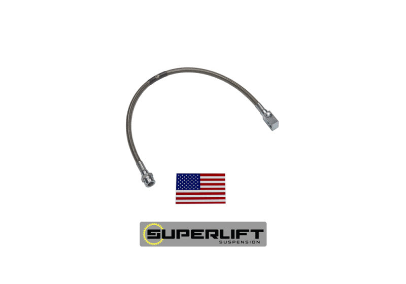 Superlift 66-77 Ford Bronco w/ 3-6in Lift Kit (Single) Bullet Proof Brake Hose