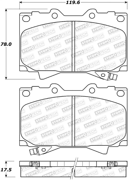 StopTech Street Brake Pads