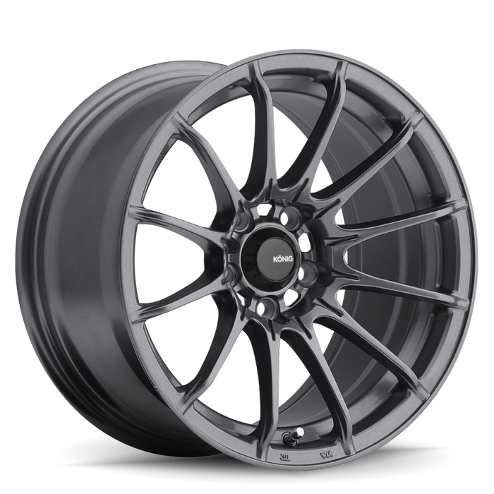 Konig Dial In 15x8 4x100 ET25 Matte Grey