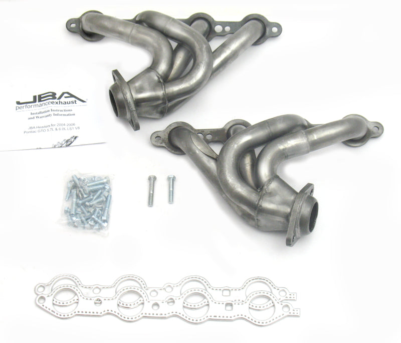 JBA 04-06 Pontiac GTO 5.7/6.0L LS 1-5/8in Primary Raw 409SS Cat4Ward Header