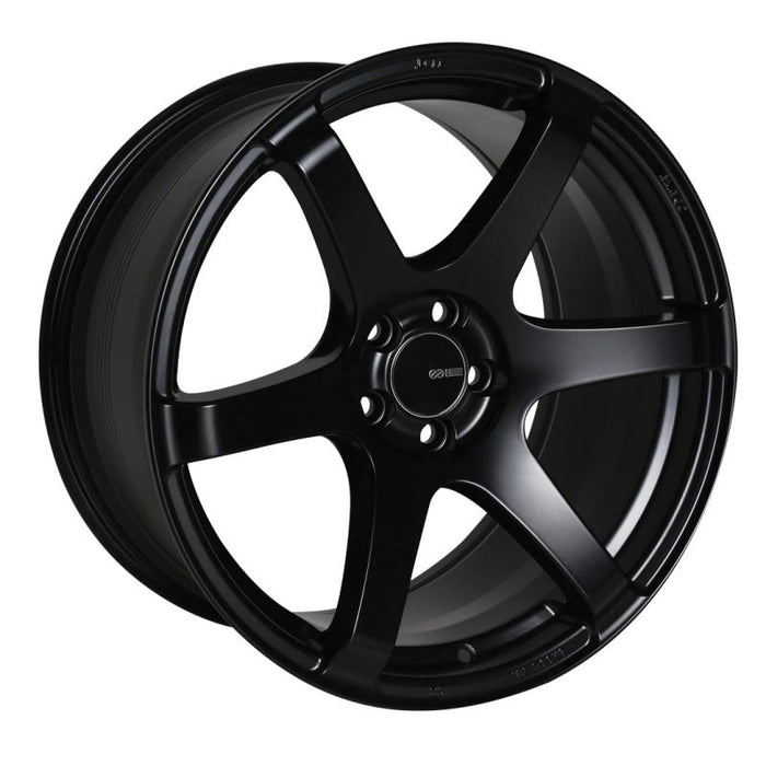 Enkei T6S 17x8 45mm Offset 5x112 Bolt Pattern 72.6 Bore Matte Black Wheel