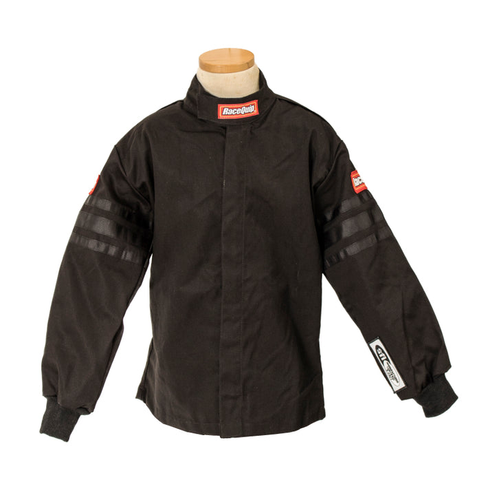 RaceQuip Black Trim SFI-1 JR. Jacket - Kxsm