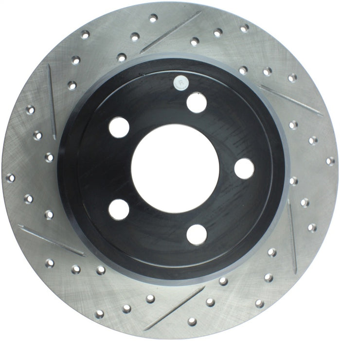 StopTech 05-13 Chrysler300/300C / 09-12 Dodge Challenger Rear Right Drilled & Slotted Rotor