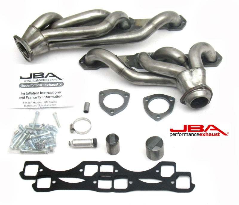 JBA 65-86 GM Truck 265-400 Carbureted w/A.I.R. 1-5/8in Primary Raw 409SS Cat4Ward Header