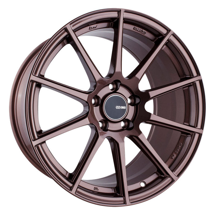 Enkei TS10 18x9.5 35mm Offset 5x114.3 Bolt Pattern 72.6mm Bore Dia Copper Wheel