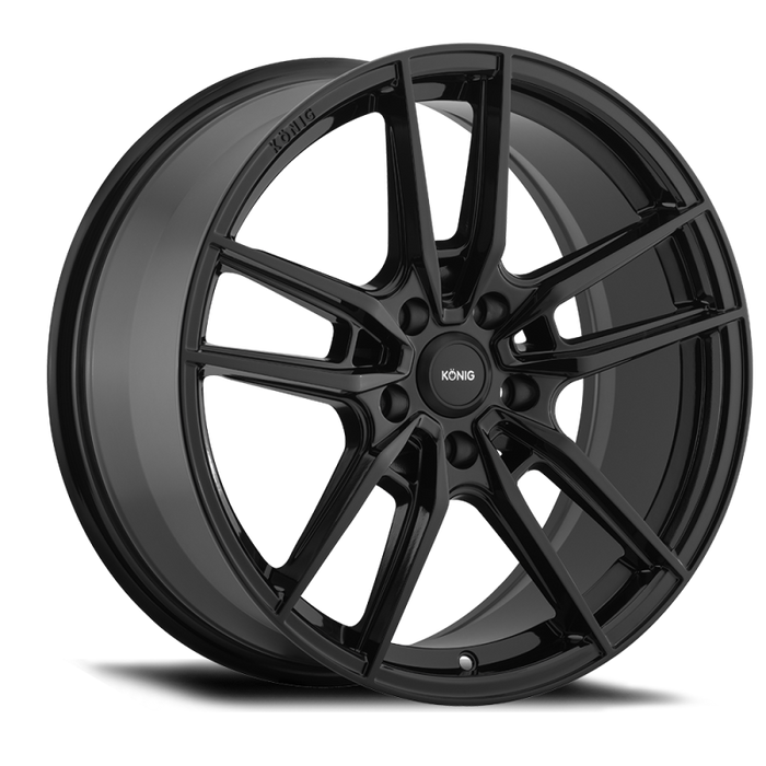 Konig Myth 17x8 5x108 ET43 Gloss Black