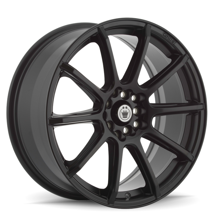 Konig Control 16x7 5x108 / 5x114.3 ET40 Matte Black