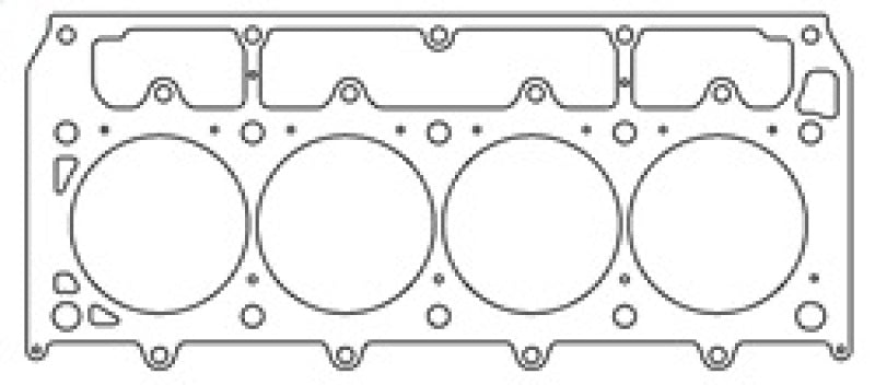 Cometic GM LSX McLaren 4.185in Bore .040 inch MLS Headgasket - Right