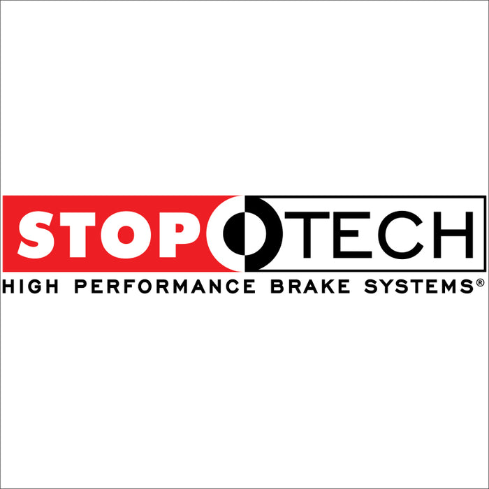 StopTech 04-12 Volkswagen Touareg Drilled Left Front Premium Brake Rotor