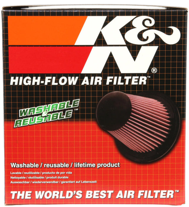 K&N Filter Universal Air Filter Carbon Fiber Top With 6in Flange x 7.5in Base x 6in H