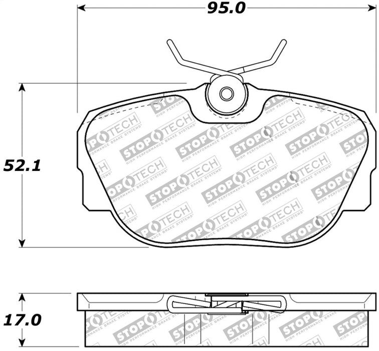 StopTech Street Touring Brake Pads