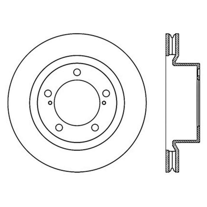 StopTech Slotted Sport Brake Rotor