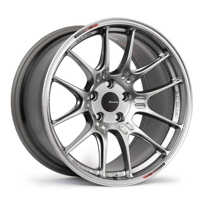 Enkei GTC02 19x10 5x112 40mm Offset 66.5mm Bore Hyper Silver Wheel