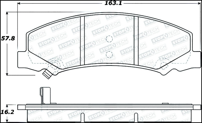 StopTech Street Select Brake Pads