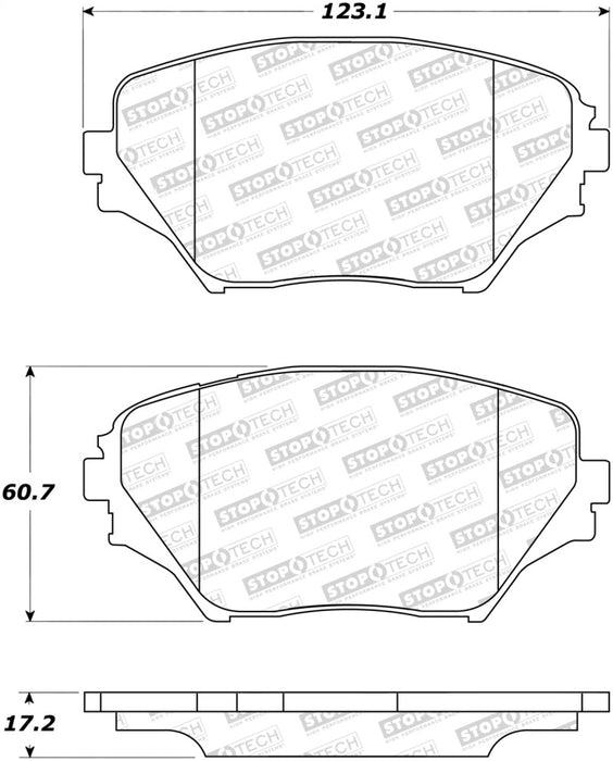 StopTech Street Brake Pads