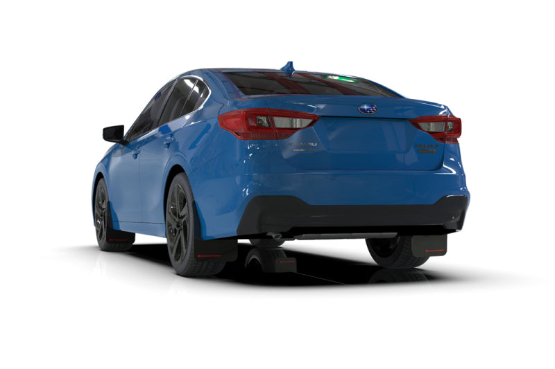 Rally Armor 20-24 Subaru Legacy Black UR Mud Flap w/Blue Logo