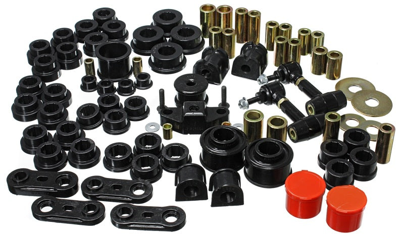 Energy Suspension 08-12 Subaru Impreza WRX Black Hyper-Flex Master Bushing Set