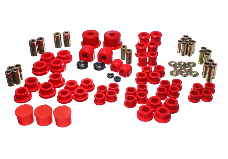 Energy Suspension 2016 Mazda Miata (ND) Red Hyper-flex Master Bushing Set