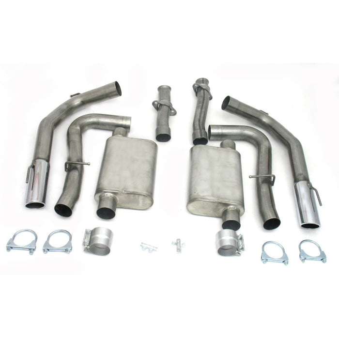 JBA 99-04 Ford Mustang Cobra IRS 4.6L 4V 409SS Dual Rear Exit Cat-Back Exhaust