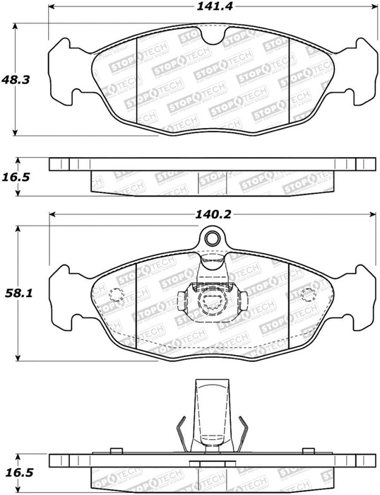 StopTech Street Brake Pads