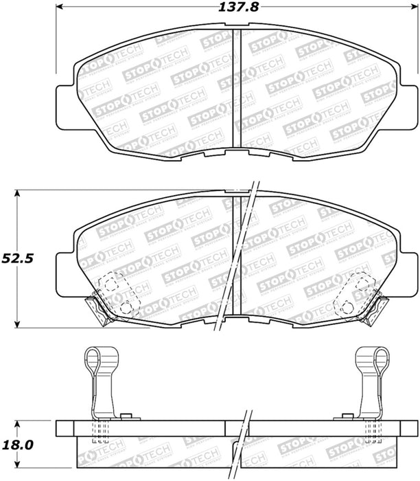 StopTech Street Brake Pads