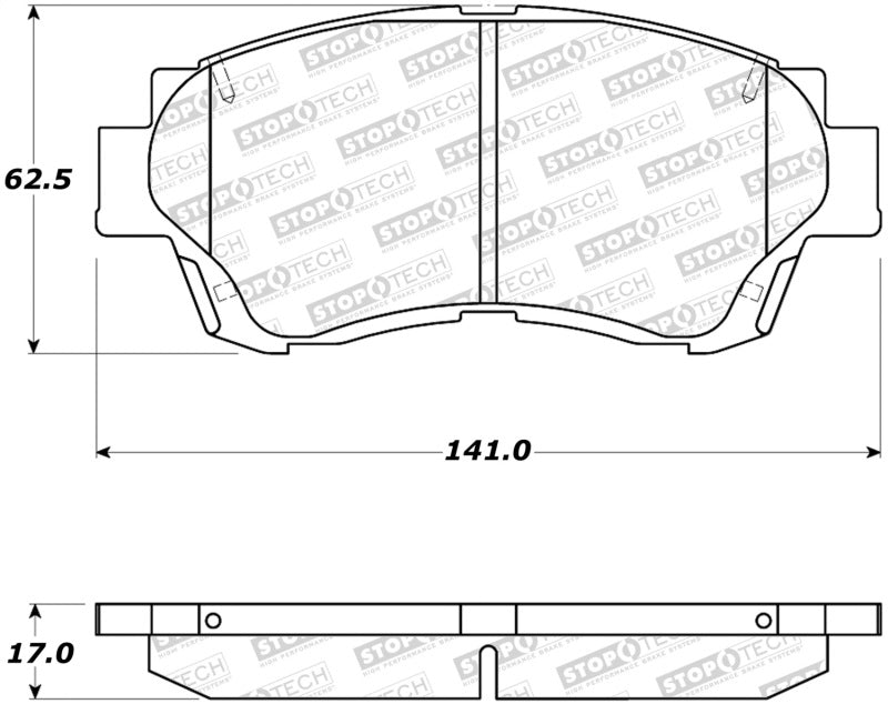 StopTech Street Brake Pads