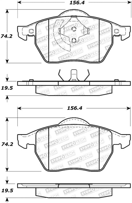 StopTech Street Brake Pads