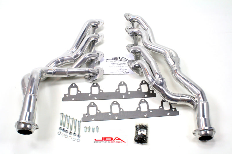 JBA 67-70 Ford Mustang 390-428 FE 1-3/4in-2-1/2in Primary Silver Ctd Tri Y Header